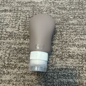 Gray Silicone Travel Bottle